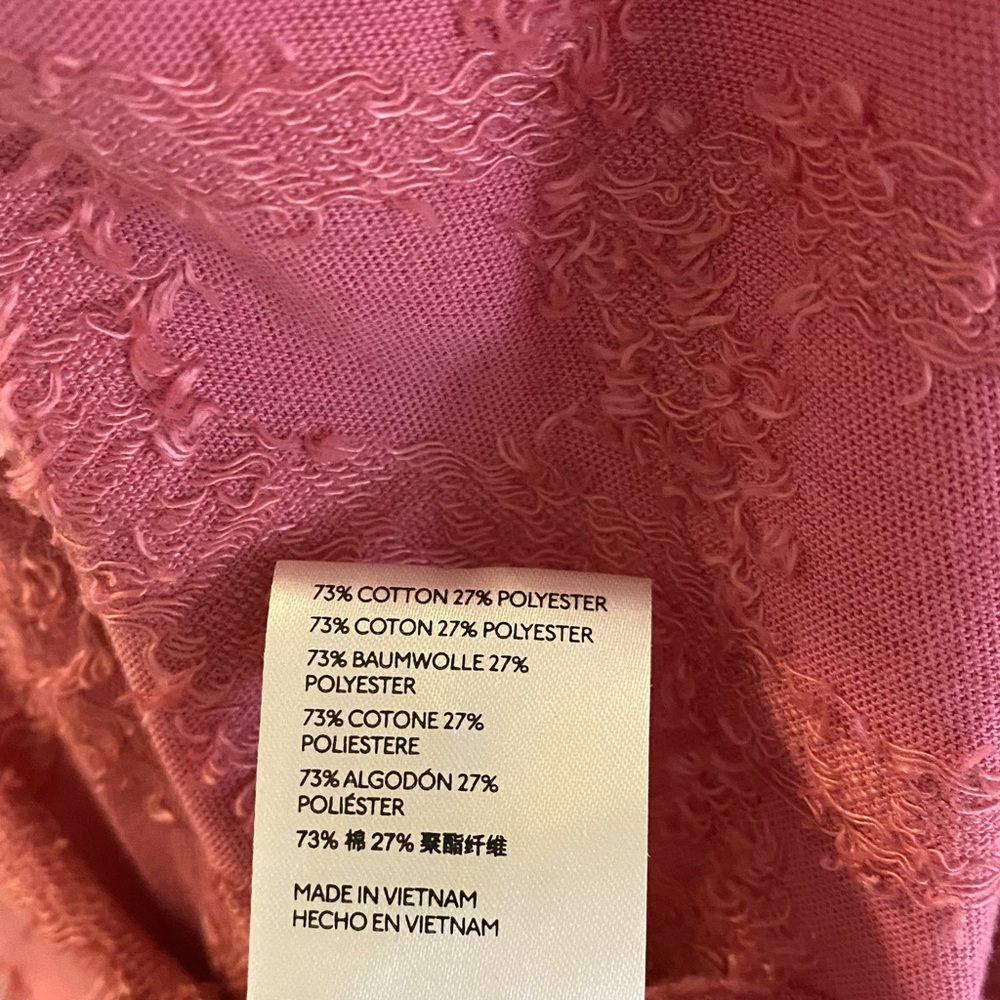 Anthropologie pink top NWT size L - Picture 8 of 8